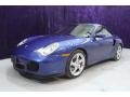 2002 Lapis Blue Metallic Porsche 911 Turbo Coupe  photo #6