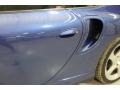 2002 Lapis Blue Metallic Porsche 911 Turbo Coupe  photo #9