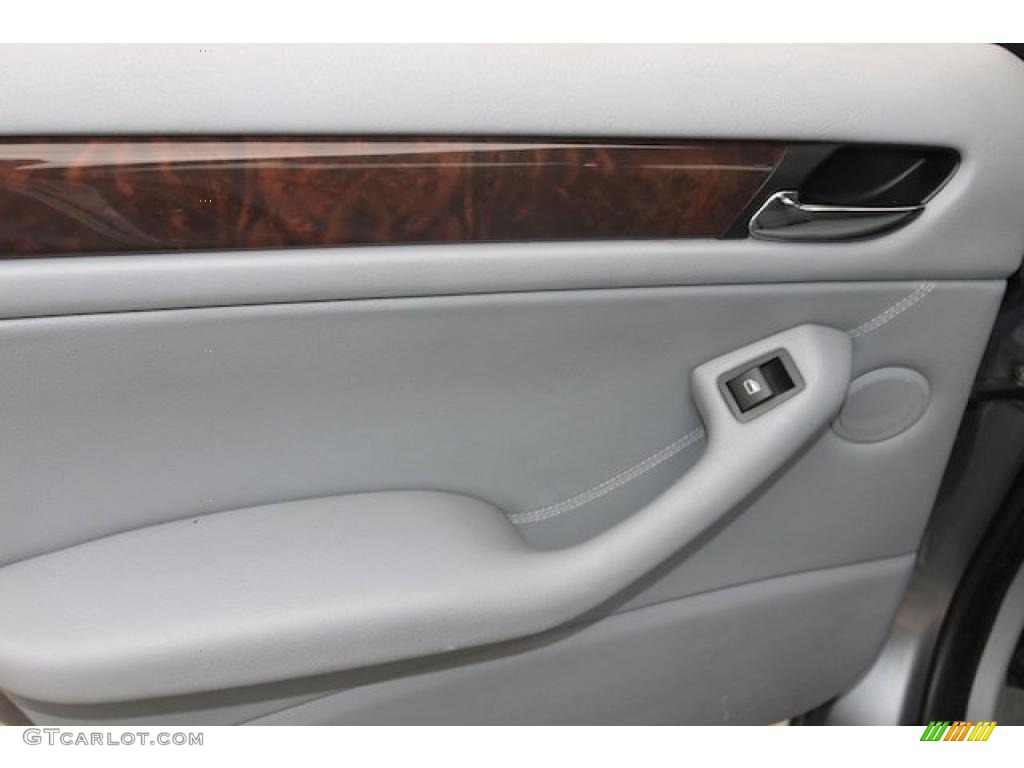 2004 3 Series 325i Sedan - Silver Grey Metallic / Grey photo #21