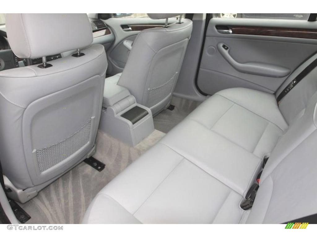 2004 3 Series 325i Sedan - Silver Grey Metallic / Grey photo #22