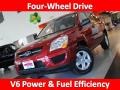 Volcanic Red - Sportage LX V6 4x4 Photo No. 1