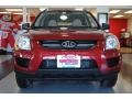 2010 Volcanic Red Kia Sportage LX V6 4x4  photo #12