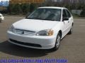 Taffeta White - Civic LX Sedan Photo No. 3