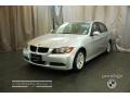 2007 Titanium Silver Metallic BMW 3 Series 328xi Coupe  photo #1