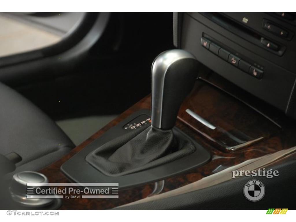 2007 3 Series 328xi Coupe - Titanium Silver Metallic / Black photo #16
