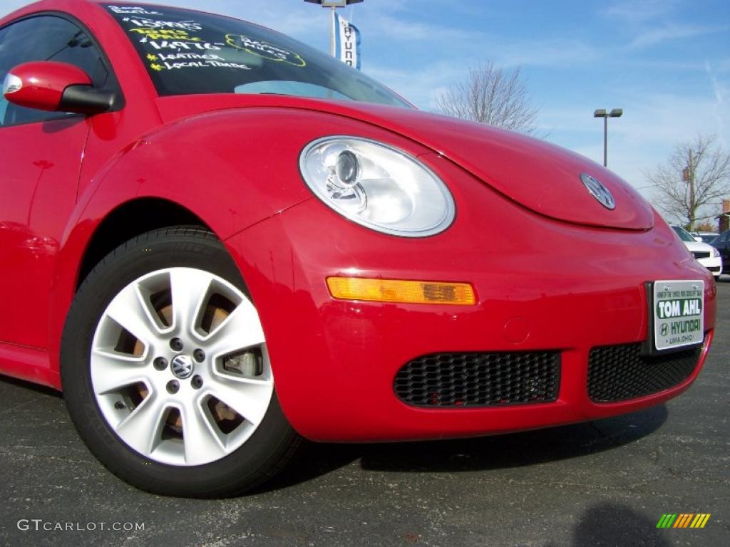 2008 New Beetle S Coupe - Salsa Red / Black photo #2
