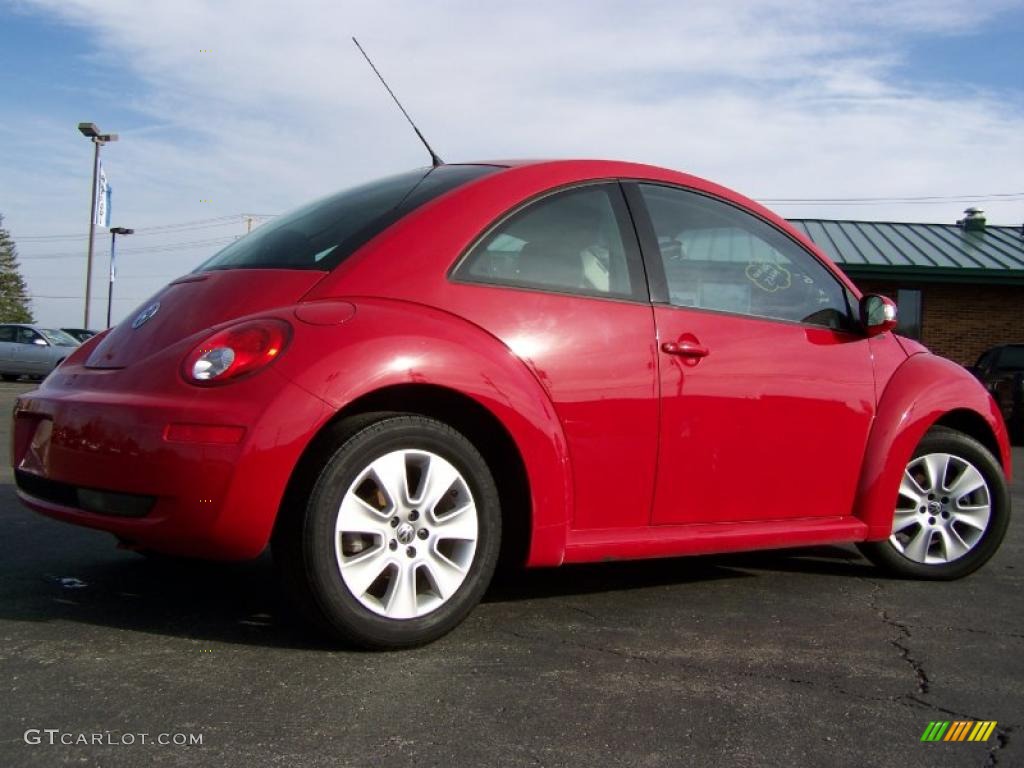 2008 New Beetle S Coupe - Salsa Red / Black photo #7