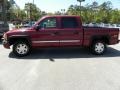 2004 Sport Red Metallic GMC Sierra 1500 SLE Crew Cab 4x4  photo #2