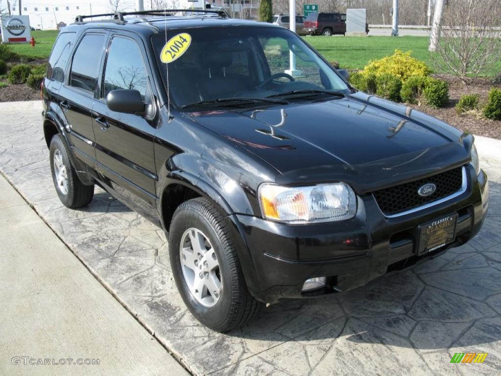 2004 Escape Limited 4WD - Black / Ebony Black photo #1