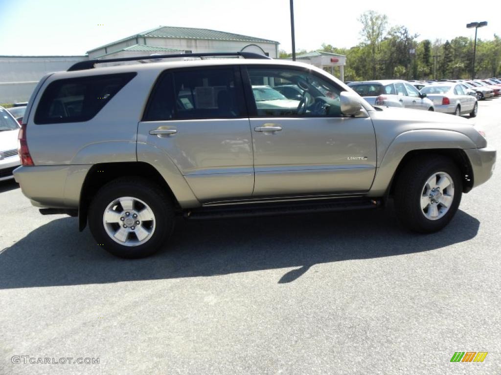 2005 4Runner Limited - Dorado Gold Pearl / Taupe photo #12