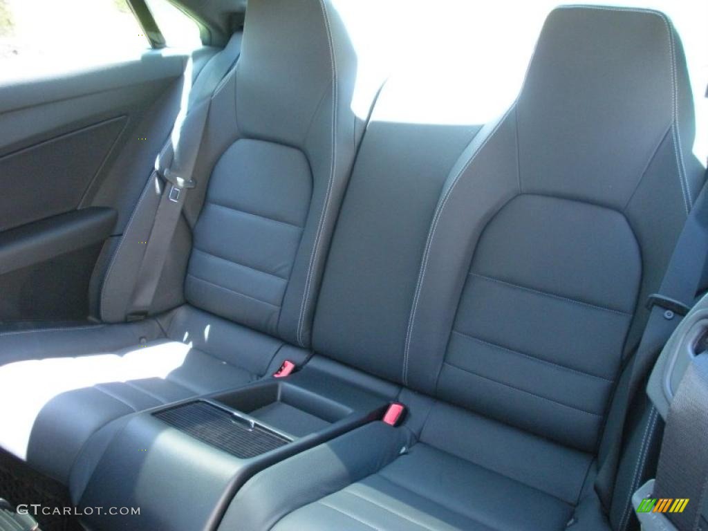 2010 E 350 Coupe - Arctic White / Black photo #13