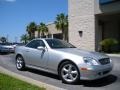 Brilliant Silver Metallic - SLK 320 Roadster Photo No. 4