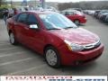 2010 Sangria Red Metallic Ford Focus SEL Sedan  photo #4