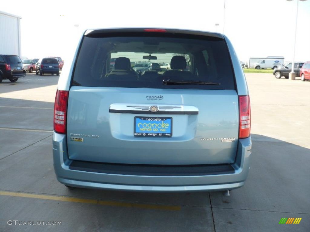 2010 Town & Country LX - Clearwater Blue Pearl / Medium Slate Gray/Light Shale photo #3