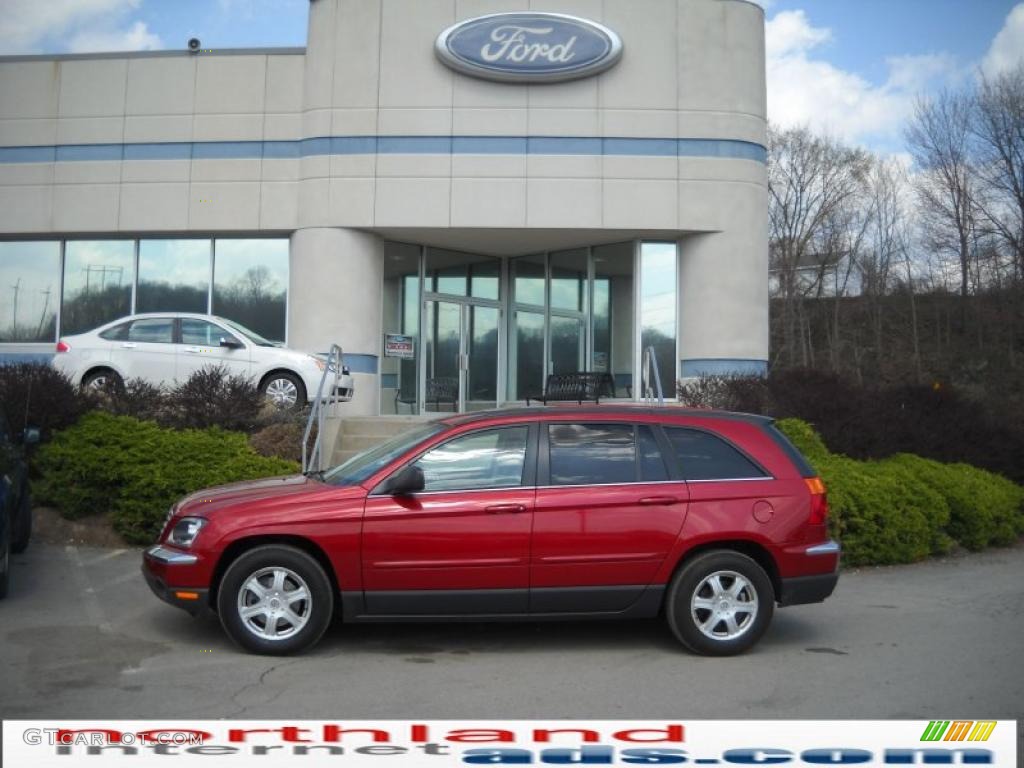 Inferno Red Crystal Pearl Chrysler Pacifica