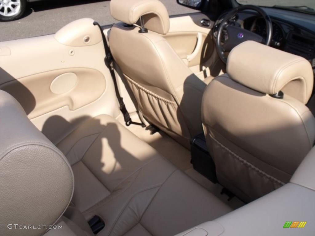 2003 9-3 SE Convertible - Midnight Blue Metallic / Sand Beige photo #11