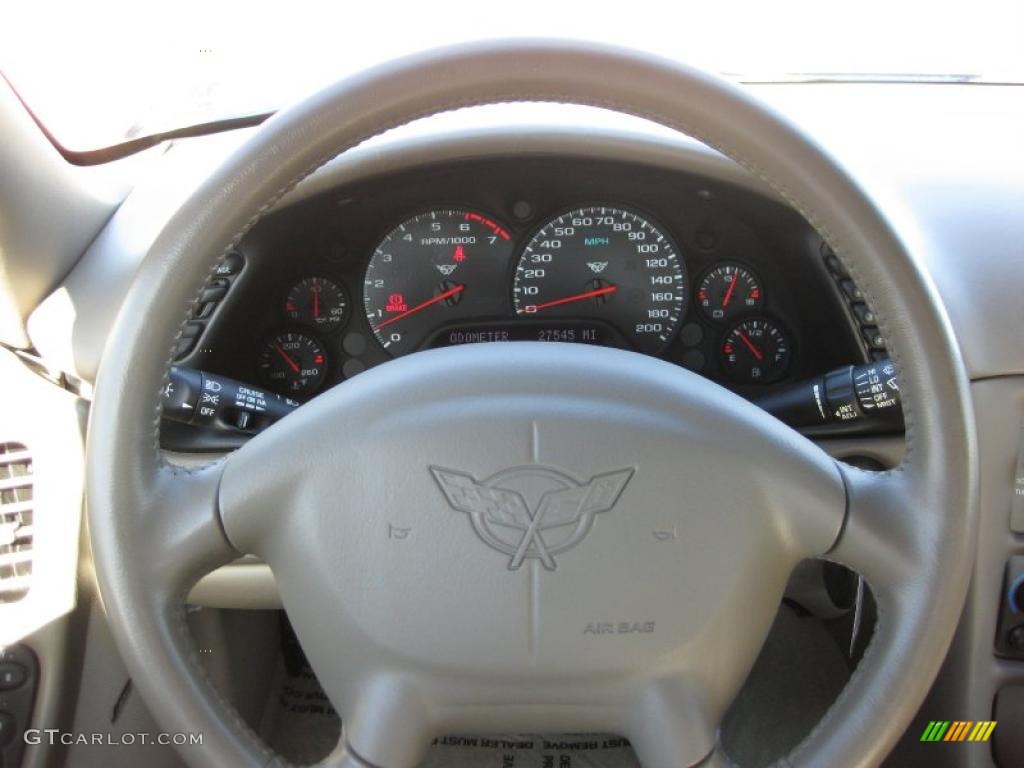 2004 Corvette Coupe - LeMans Blue Metallic / Light Gray photo #12