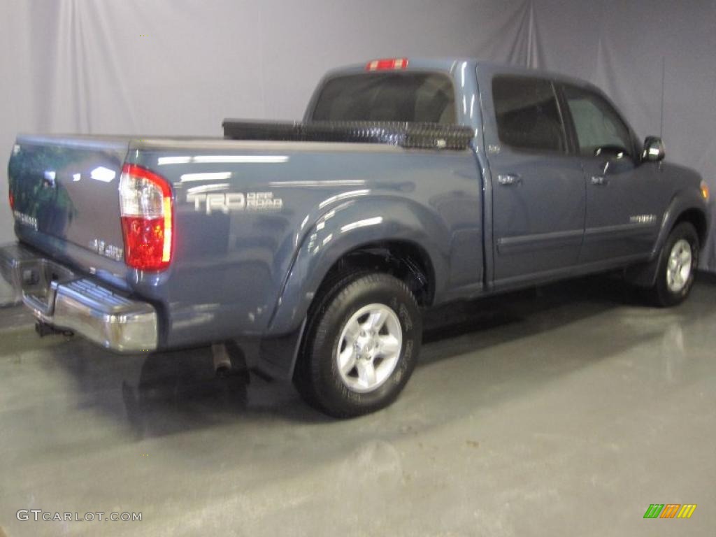 2005 Tundra SR5 TRD Double Cab 4x4 - Blue Steel Metallic / Light Charcoal photo #3