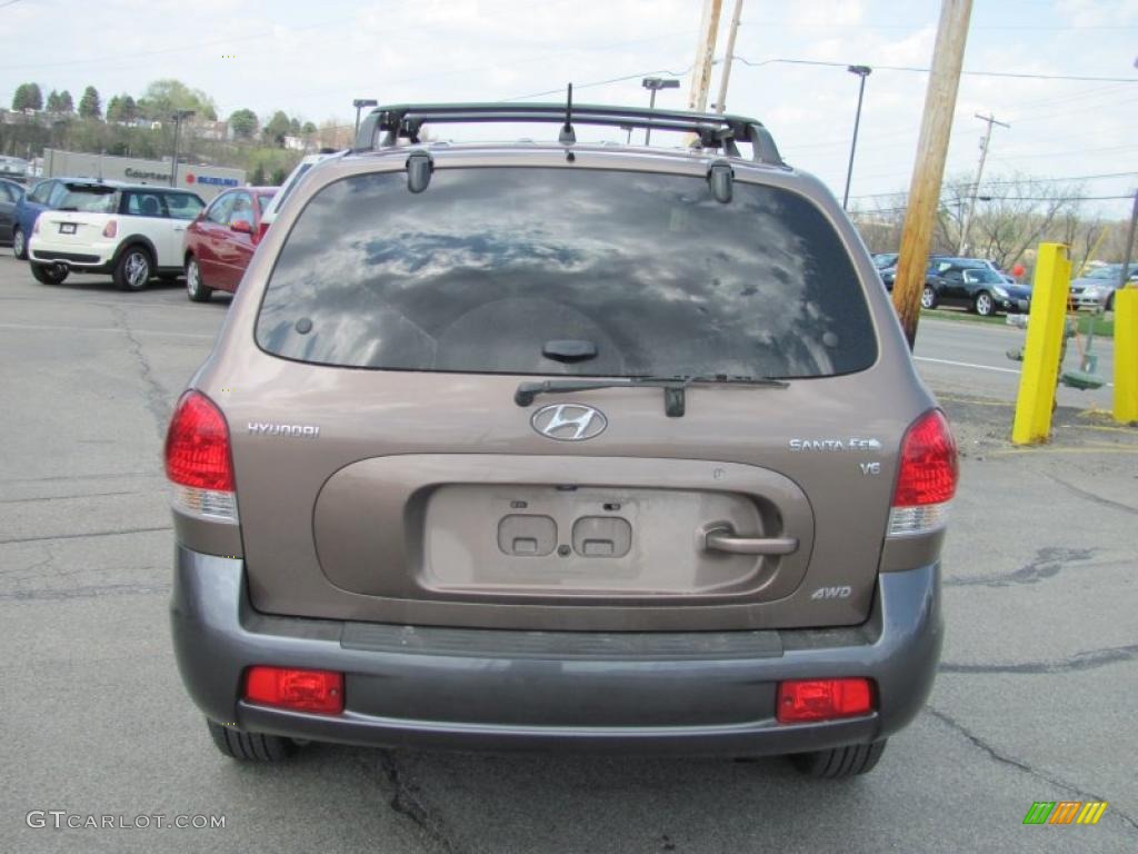 2005 Santa Fe GLS 4WD - Mocha Frost Beige / Beige photo #4