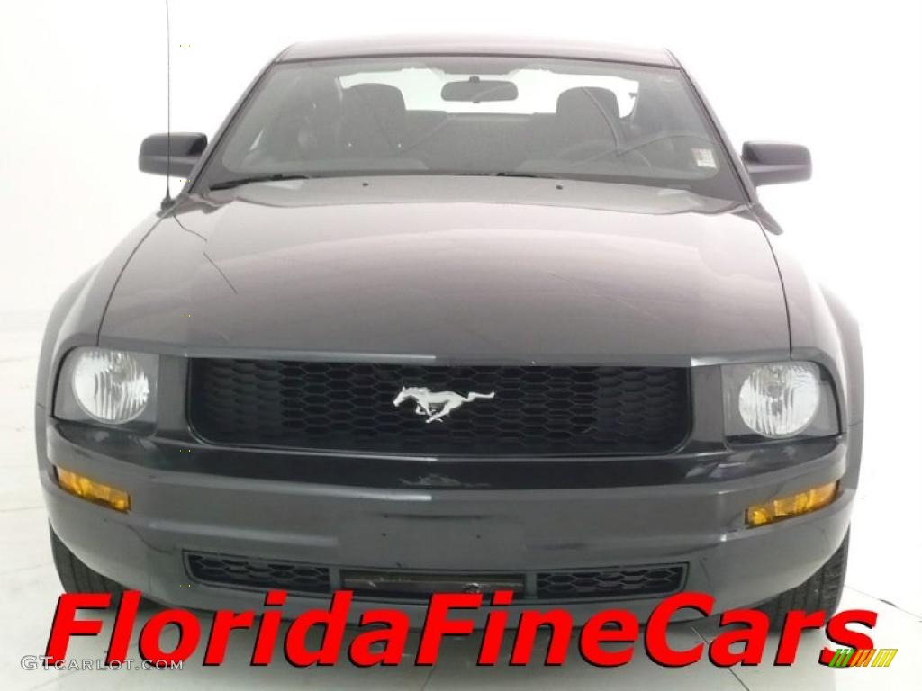2008 Mustang V6 Deluxe Coupe - Alloy Metallic / Dark Charcoal photo #5