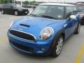 2008 Laser Blue Metallic Mini Cooper S Hardtop  photo #1