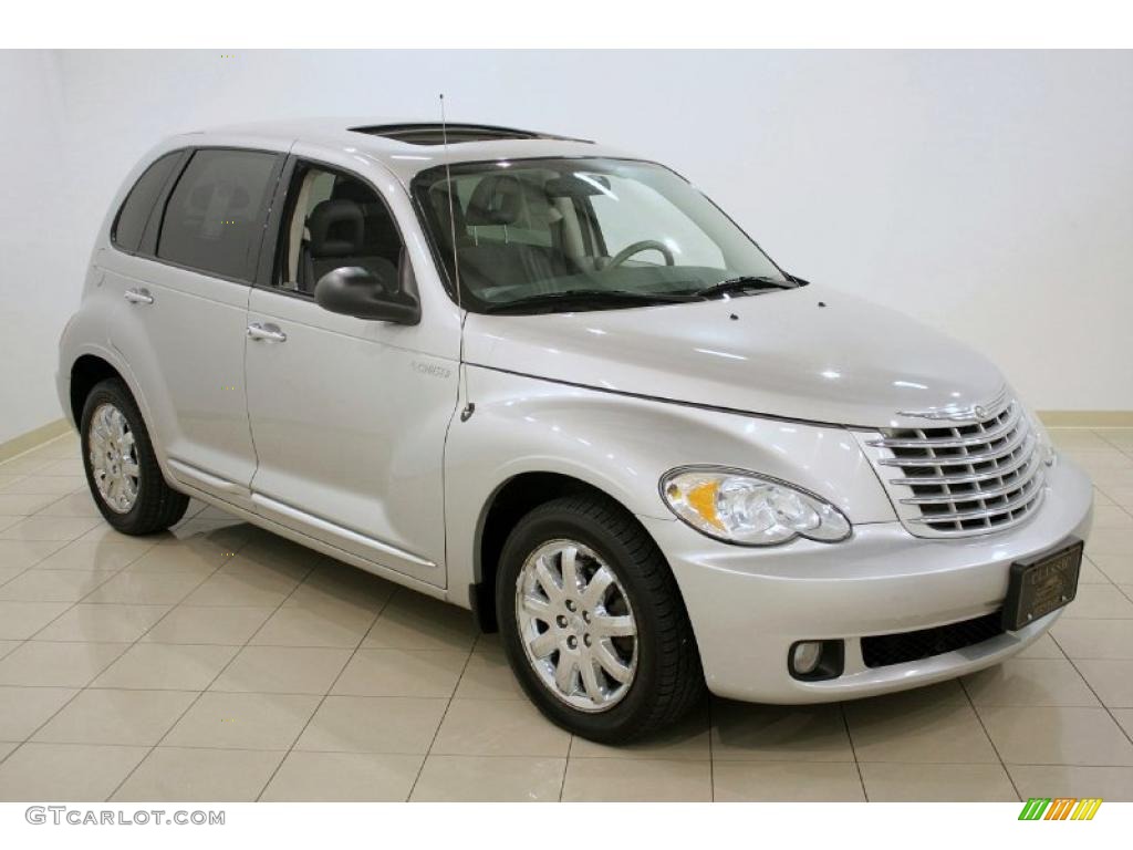 2006 PT Cruiser Limited - Bright Silver Metallic / Pastel Slate Gray photo #1