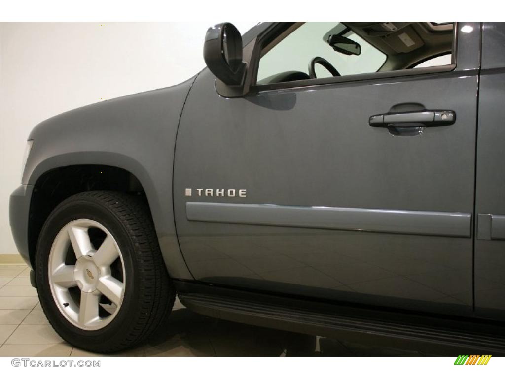 2008 Tahoe LT 4x4 - Blue Granite Metallic / Ebony photo #27