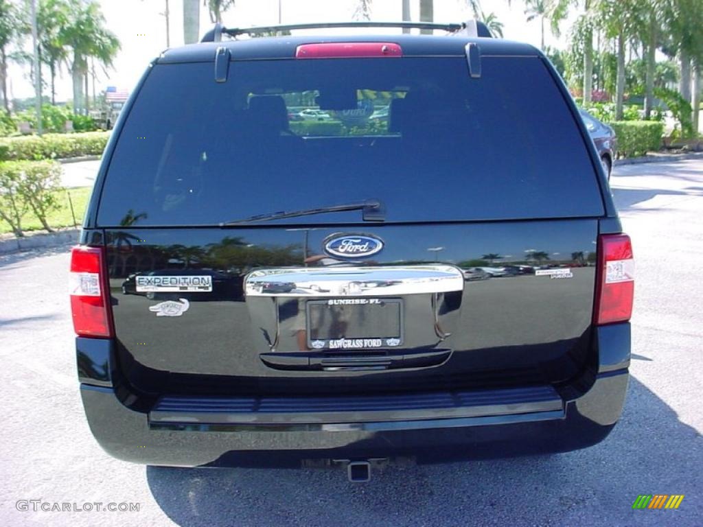 2007 Expedition EL Limited - Black / Charcoal Black photo #5