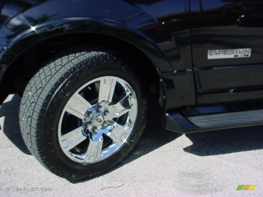2007 Expedition EL Limited - Black / Charcoal Black photo #26