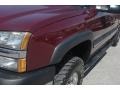 2003 Dark Carmine Red Metallic Chevrolet Silverado 2500HD LT Crew Cab 4x4  photo #22