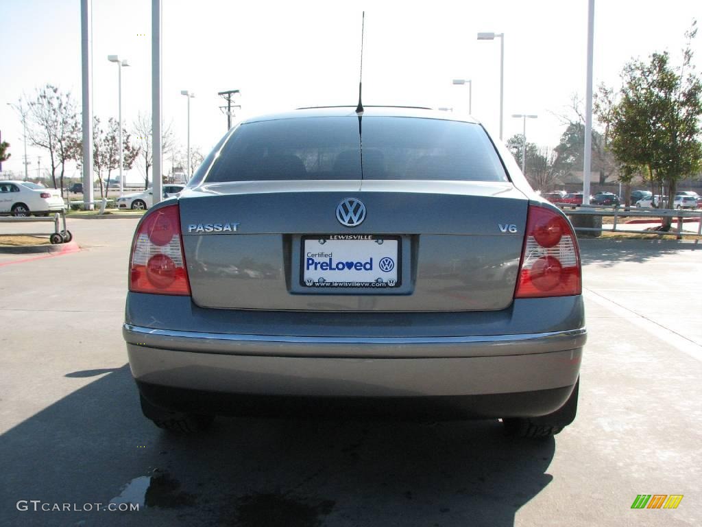 2005 Passat GLX Sedan - United Grey Metallic / Grey photo #4