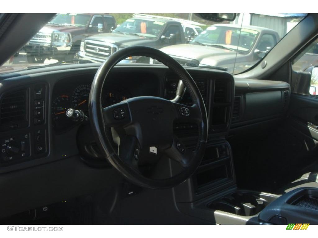 2003 Silverado 2500HD LT Crew Cab 4x4 - Dark Carmine Red Metallic / Dark Charcoal photo #31