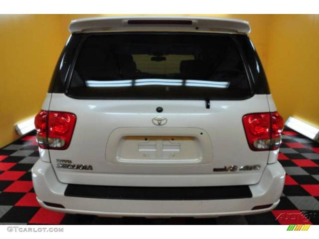 2006 Sequoia Limited 4WD - Natural White / Taupe photo #3
