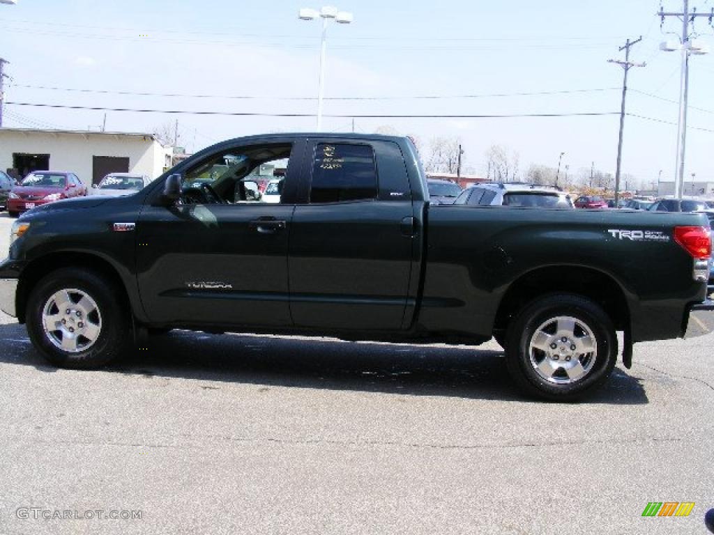 2007 Tundra SR5 TRD Double Cab 4x4 - Timberland Mica / Beige photo #6