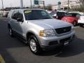 2002 Silver Birch Metallic Ford Explorer XLT 4x4  photo #3