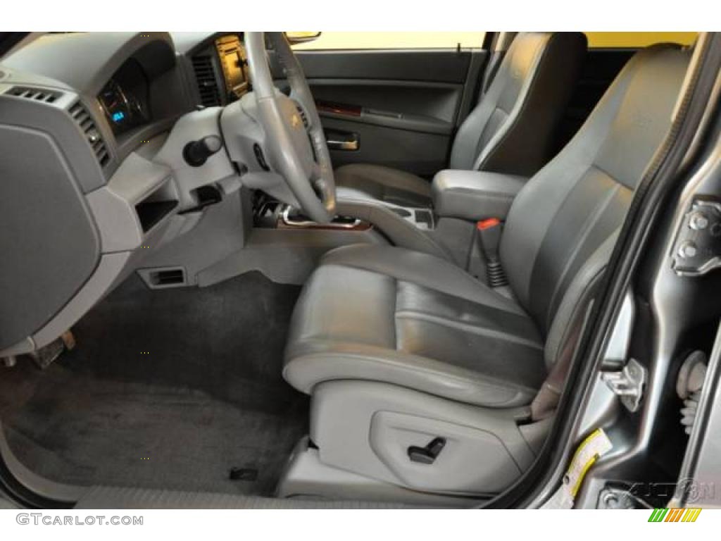 2007 Grand Cherokee Limited 4x4 - Mineral Gray Metallic / Medium Slate Gray photo #13