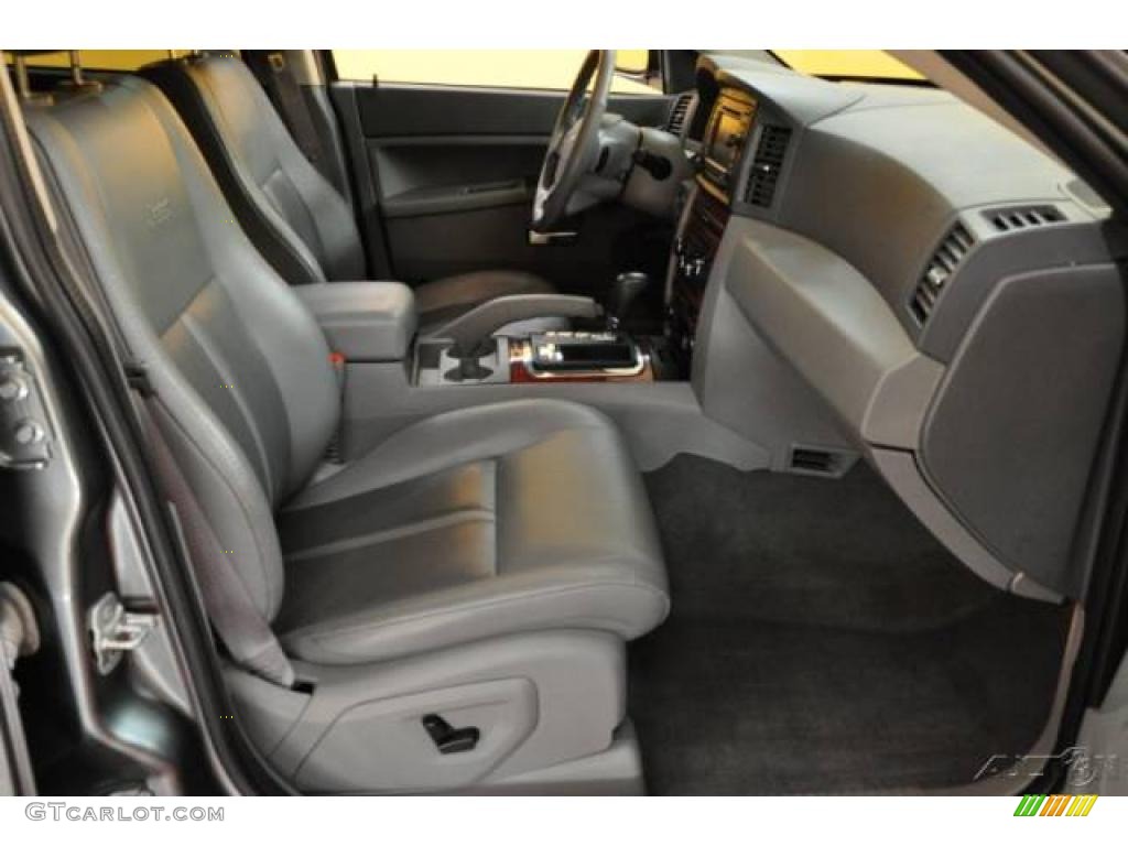 2007 Grand Cherokee Limited 4x4 - Mineral Gray Metallic / Medium Slate Gray photo #17
