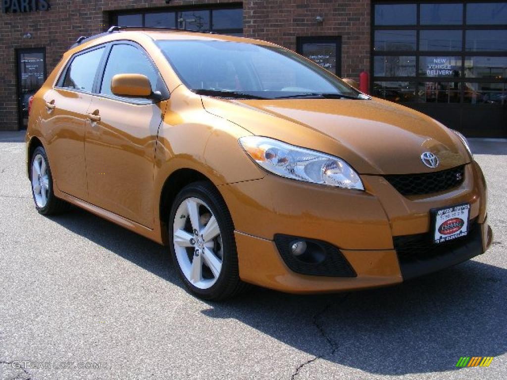 Sundance Metallic Toyota Matrix