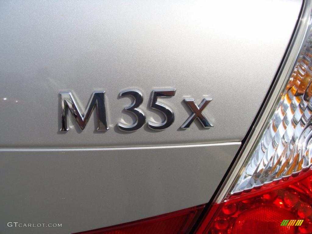 2007 M 35x Sedan - Liquid Platinum Metallic / Graphite photo #11