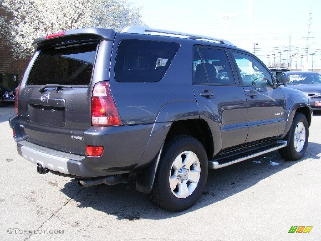 2004 4Runner Limited 4x4 - Galactic Gray Mica / Stone photo #3