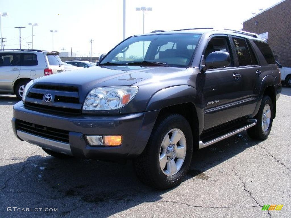 2004 4Runner Limited 4x4 - Galactic Gray Mica / Stone photo #7