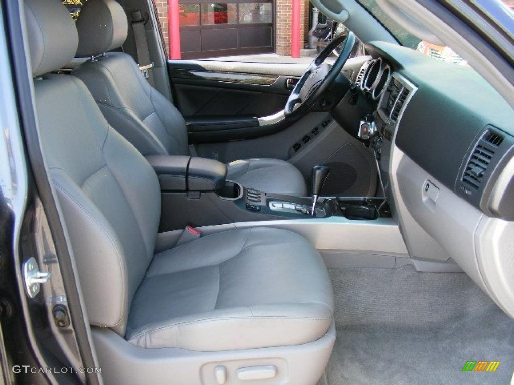 2004 4Runner Limited 4x4 - Galactic Gray Mica / Stone photo #13