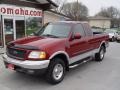 2001 Toreador Red Metallic Ford F150 XLT SuperCab 4x4  photo #3