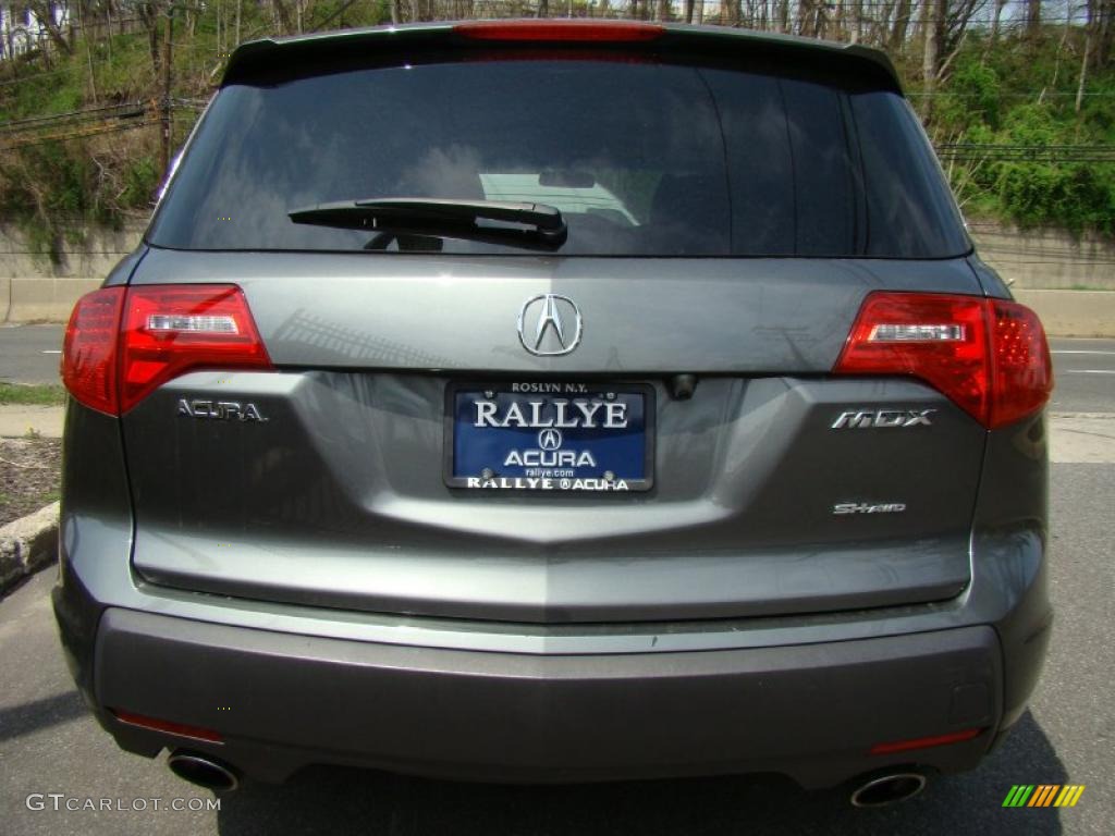 2007 MDX Technology - Nimbus Gray Metallic / Taupe photo #5