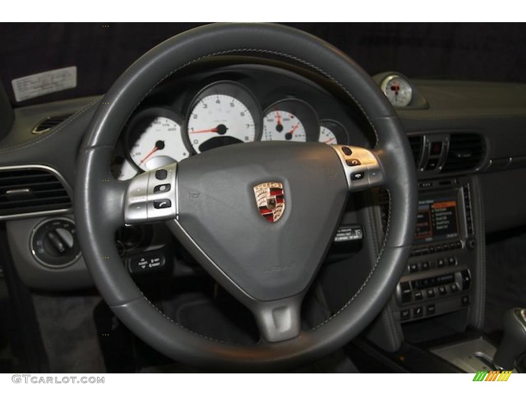2005 911 Carrera S Coupe - Seal Grey Metallic / Stone Grey photo #32