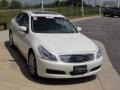 2008 Ivory Pearl White Infiniti G 35 x Sedan  photo #19