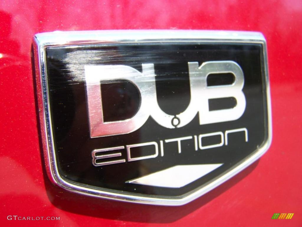 2008 Charger DUB Edition - Inferno Red Crystal Pearl / Dark Slate Gray photo #4