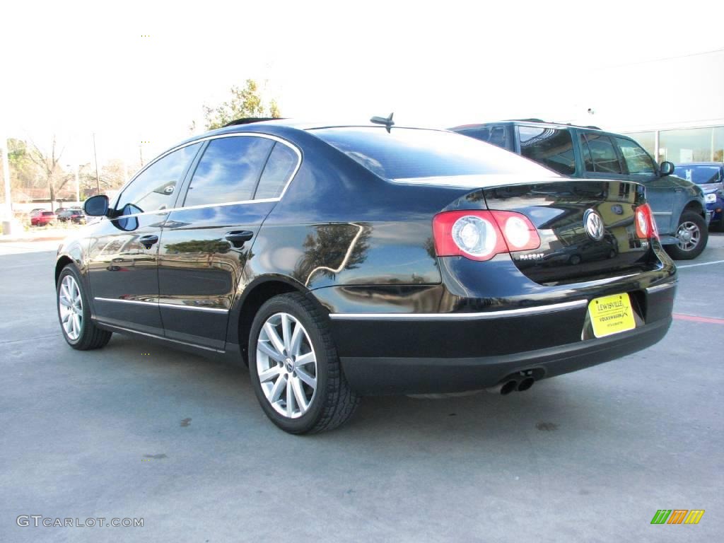 2006 Passat 2.0T Sedan - Deep Black / Black photo #3