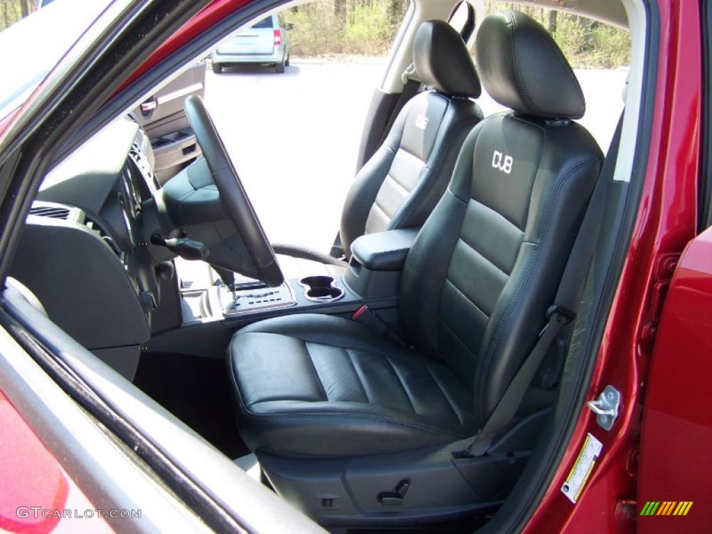 2008 Charger DUB Edition - Inferno Red Crystal Pearl / Dark Slate Gray photo #11