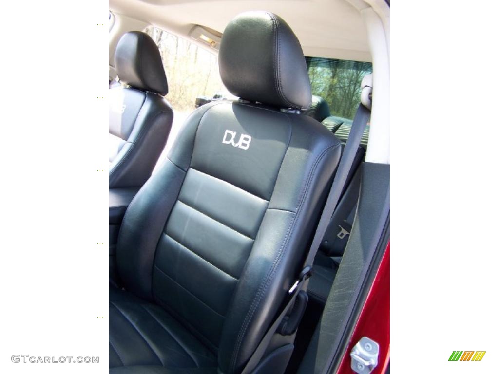2008 Charger DUB Edition - Inferno Red Crystal Pearl / Dark Slate Gray photo #12